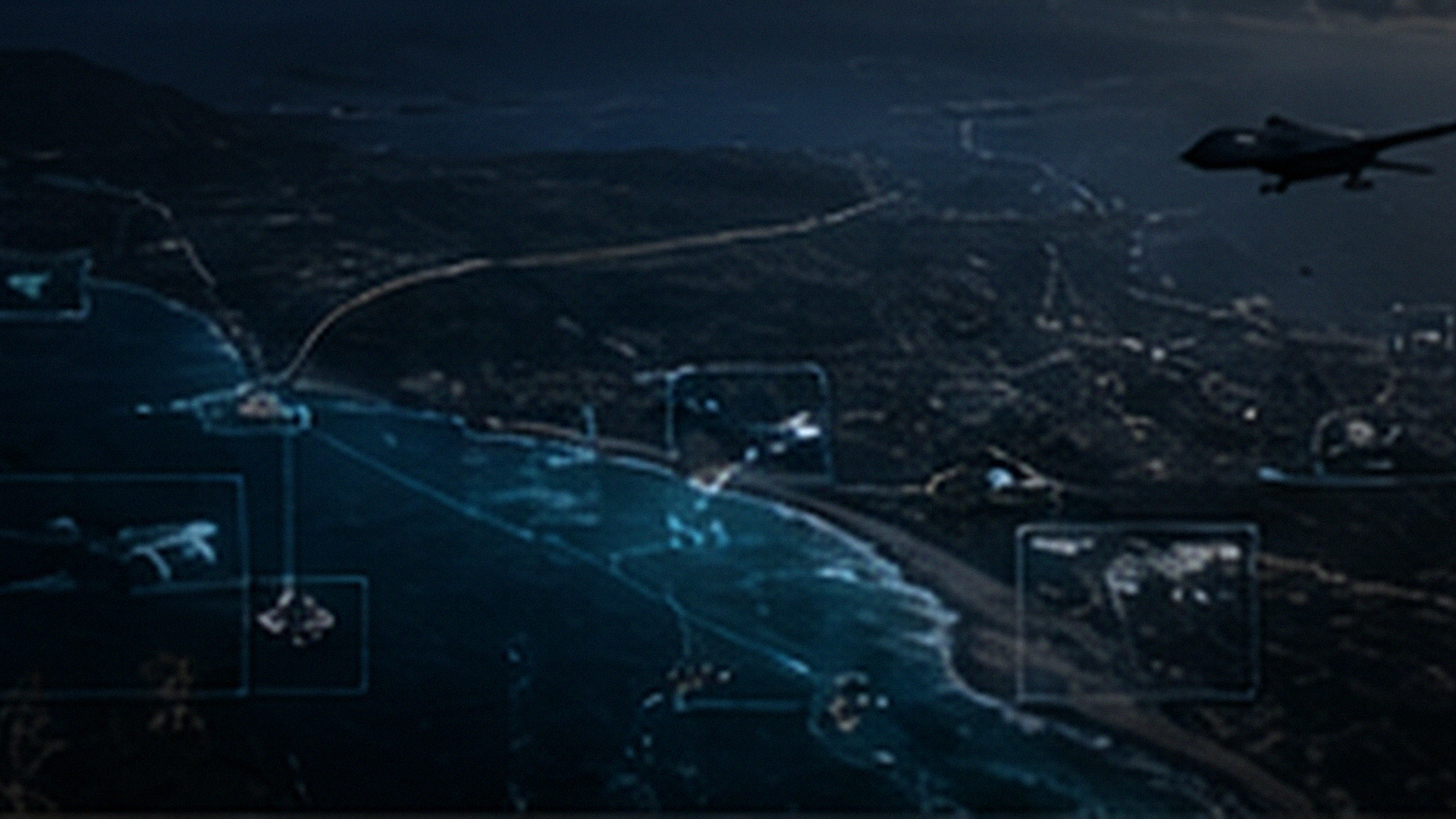 Integrated coastal intelligence network connecting air, surface, subsea and fixed-site sensing layers.