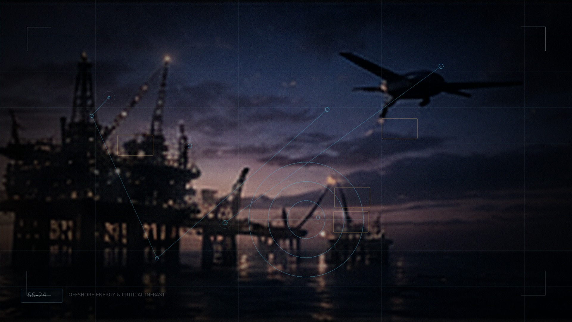 Offshore energy critical infrastructure awareness visual