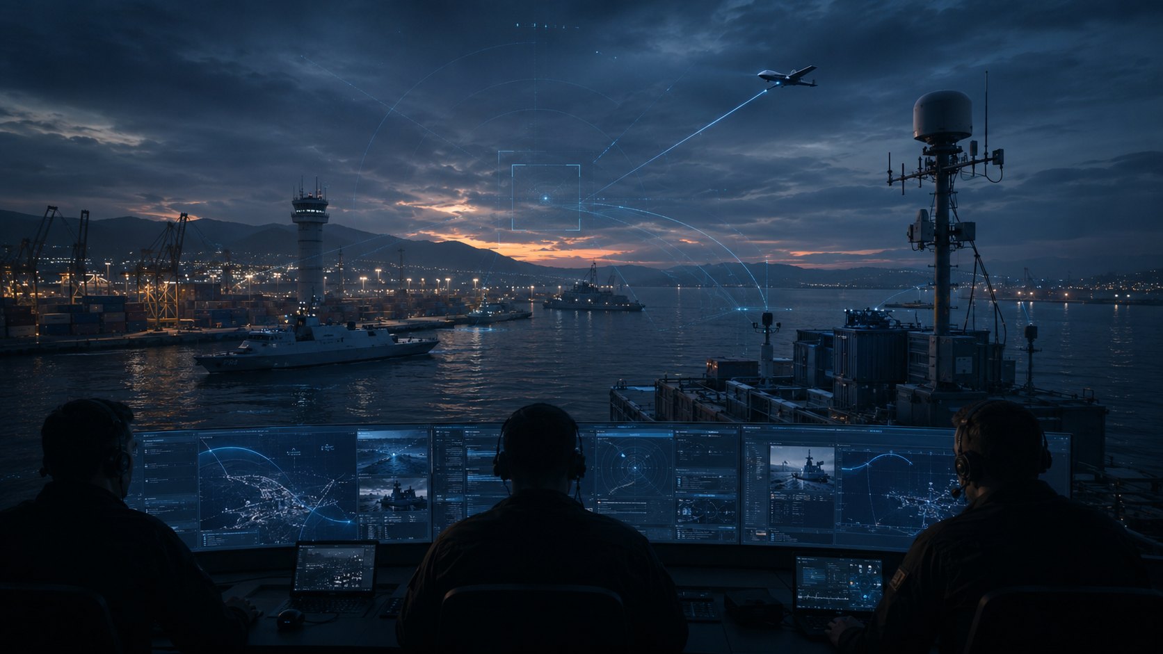 Port and harbour awareness visual